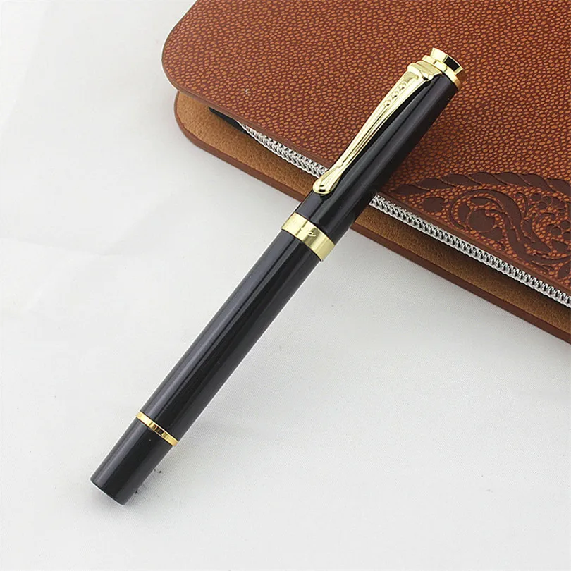 Роскошная металлическая шариковая ручка 0 7 мм nib Jinhao 500 Золотой зажим для офиса