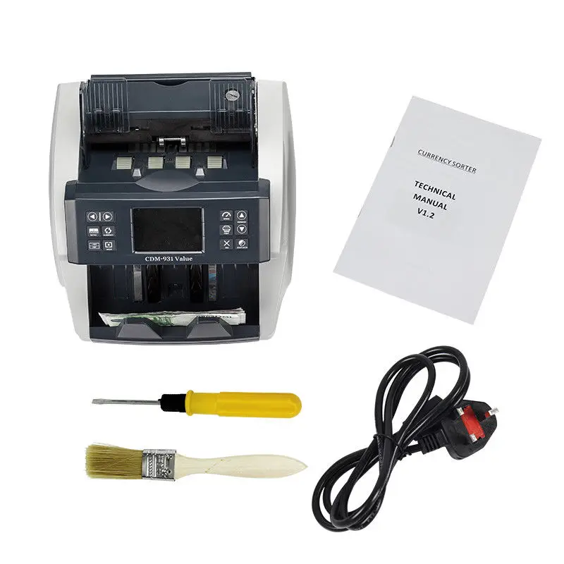 Smart Machine Multi Currency Counter and Calculate Total Amount 110V/220V | Инструменты