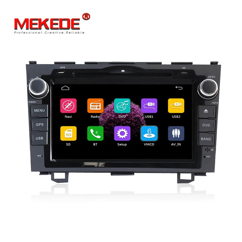 Бесплатная доставка 2Din автомобильный dvd видео плеер радио для Honda CRV C RV 2006 2011 gps