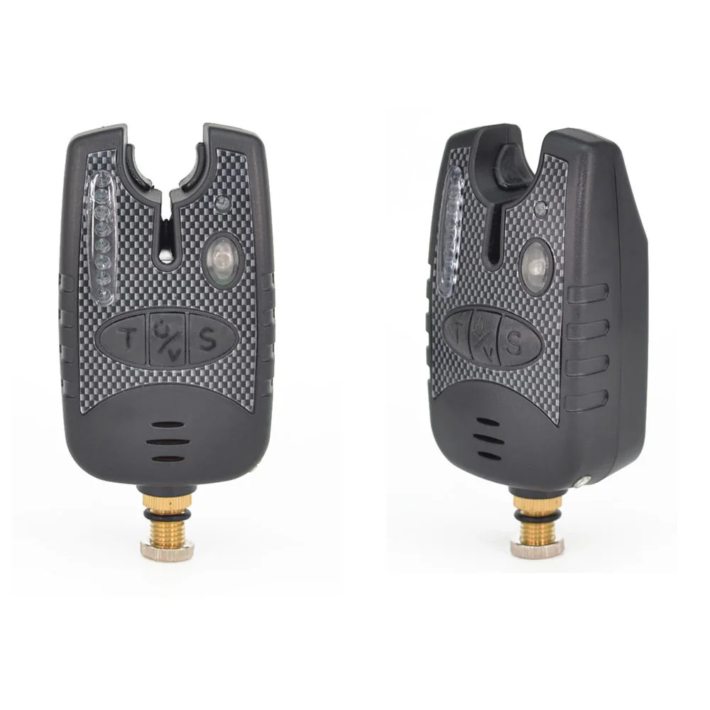 Индикатор укуса рыболовной сигнализации с 8 светодиодный для ловли карпа 4 шт. в