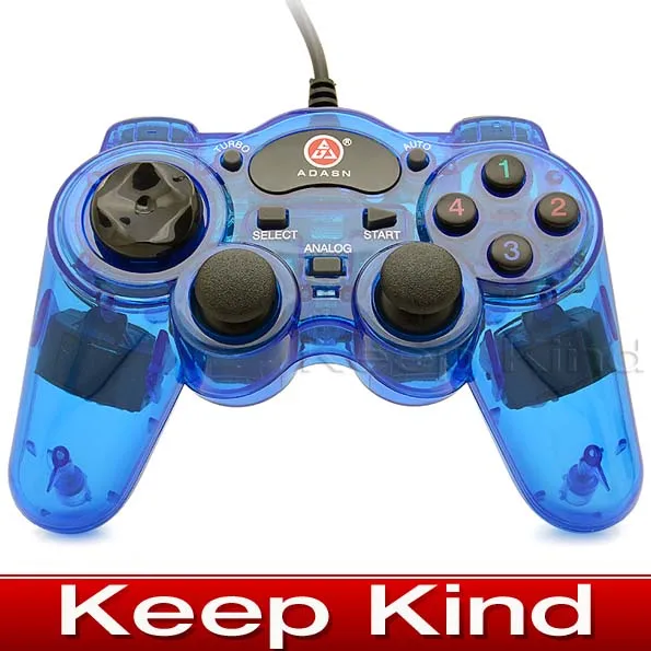 Freeshipping Двойной Контроллер Шок USB PC Gamepad Джойстик Для Win 7/Win 8/Win 10 ALP019 | Электроника