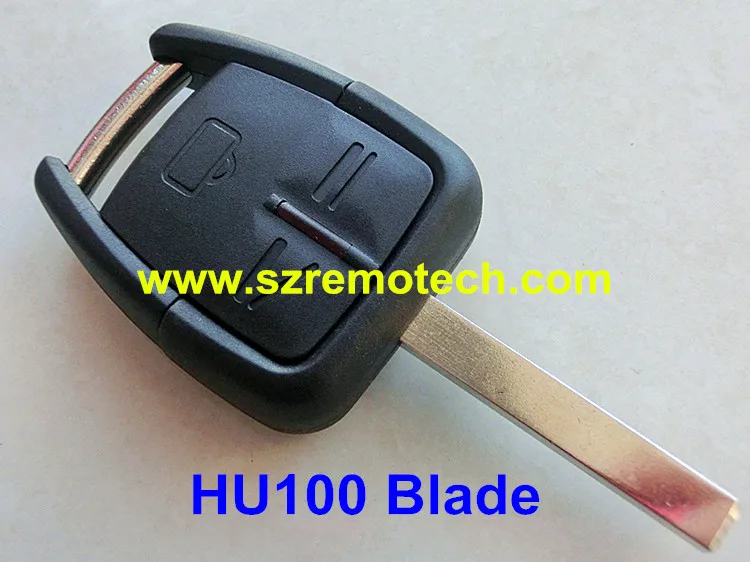 RMLKS чехол с тремя кнопками и необработанными лезвиями флип-чехол для Vauxhall Opel Vectra