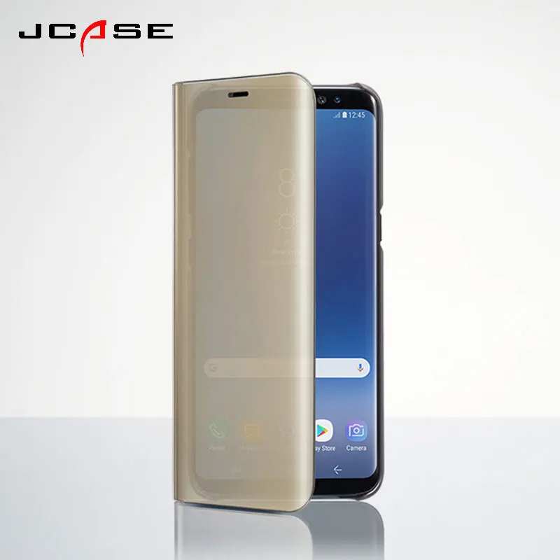 Jcase роскошный зеркальный чехол с гальваническим покрытием для iphone 6S 7 8 plus модный