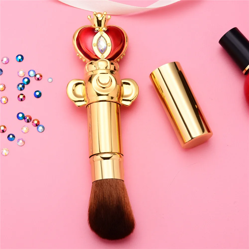 Карта Captor Sakura Cheek is red brush Pretty Guardian Sailor Moon телескопическая Кисть для макияжа