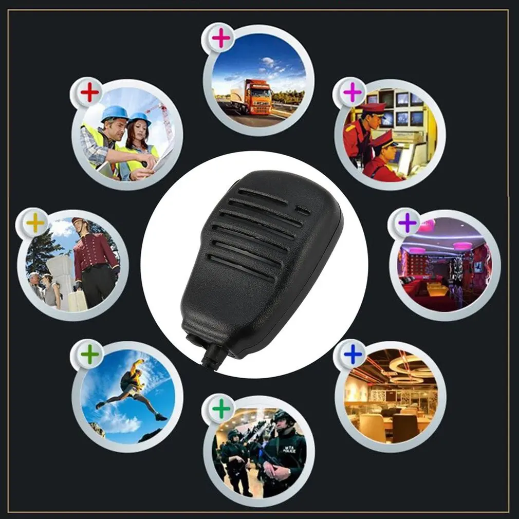 Microphone Standard Radio Speaker Microphone For Yaesu VX-7R VX-6R VX-120 VX-170 VX-177 Radio Walkie Talkie Accessories