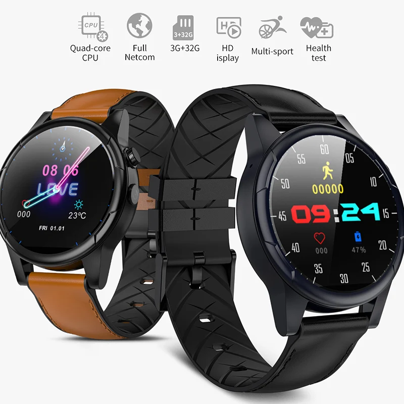 Смарт часы 3 гб + 32 пульсометр GPS трекер спортивный IP67 водонепроницаемые смарт