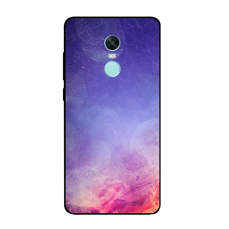 Черный чехол для телефона Redmi Note 4X Xiaomi Note4X 5 &quot Ультратонкий Мягкий ТПУ цветные