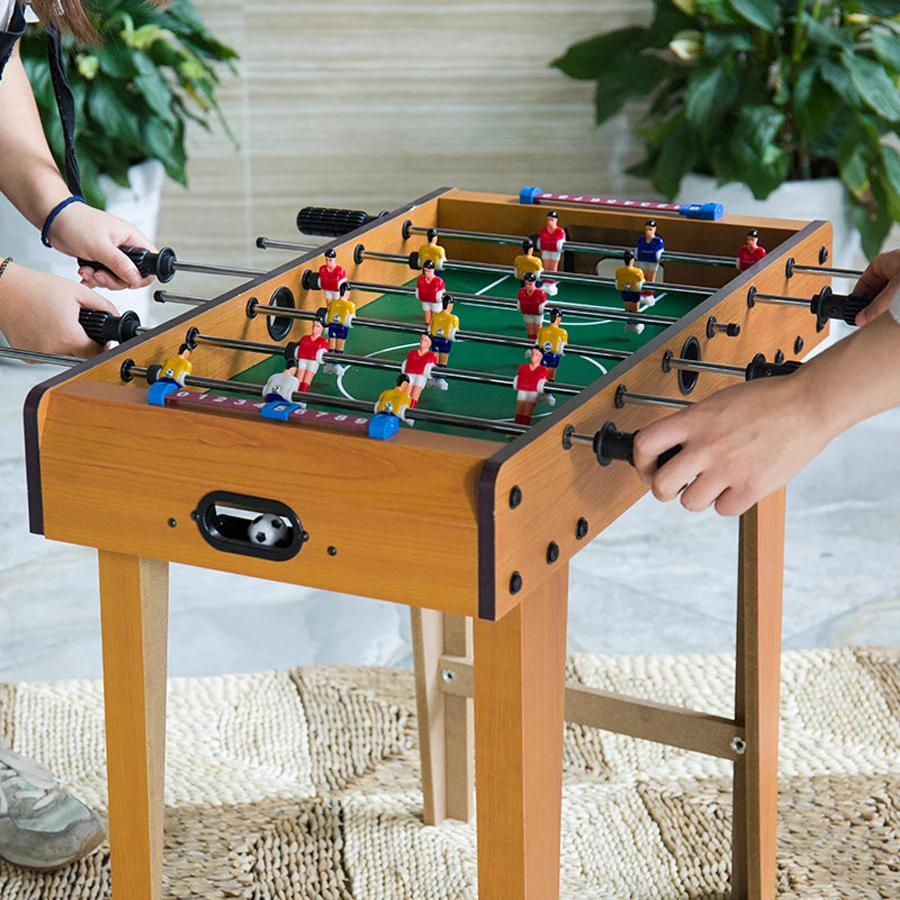 Foosball Table Soccer Tables for Parties, Mini Balle Baby Foot Ball Desk Game - Ideal Kid's Gift T4 image 2