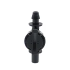 Антикапельное устройство для 14 дюймового шланга для сельского хозяйства, садовые лужайки, фитинги для ирригационных систем для 6 мм садовых спринклеров, 10 шт.