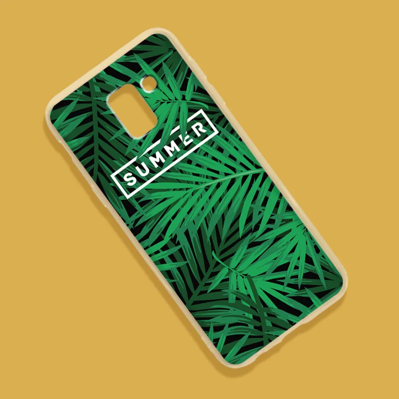 Чехол для Samsung Galaxy J6 2018 чехол Мягкая силиконовая задняя крышка телефона J600F J600