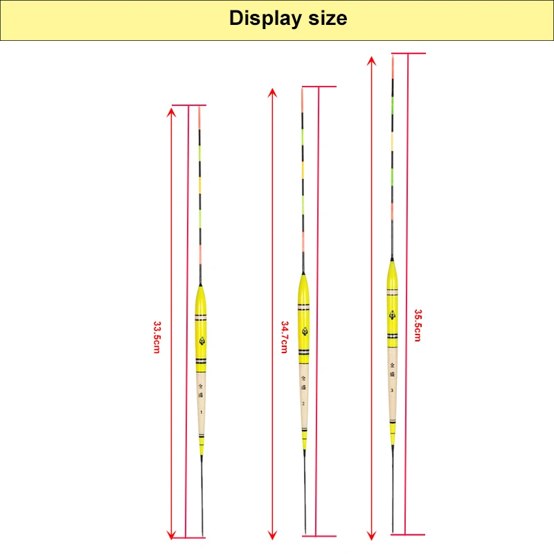 Светодиодный электронный поплавок для рыбалки 3 шт. ночное видение Электрический