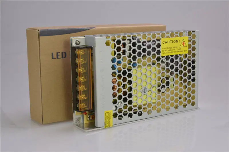 Sanpu LED адаптер питания 12 В 12.5A 150 Вт Светодиодный драйвер адаптер питания переключение 220 В на 12 В Трансформаторы освещения алюминиевый ультра тонкий