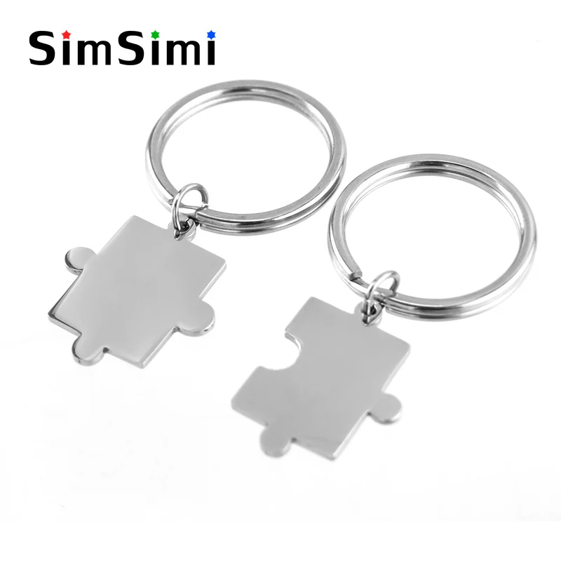 Подвеска головоломка Simsimi 28 мм брелок заготовка для персонализированной печати