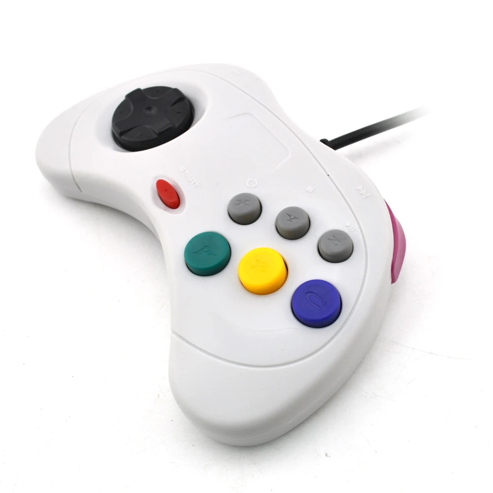 Проводной игровой USB контроллер геймпад джойстик (только для Sega Saturn Style) ПК|gamepad