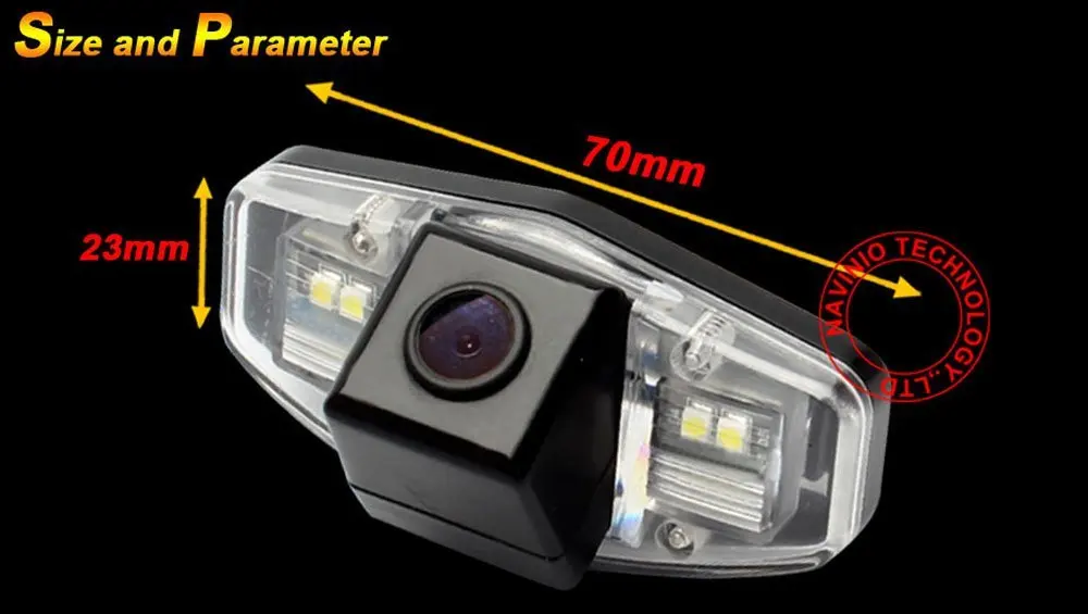 Navinio CCD автомобильная парковочная камера заднего вида для honda Jazz Accord Civic Odyssey CRV Pilot