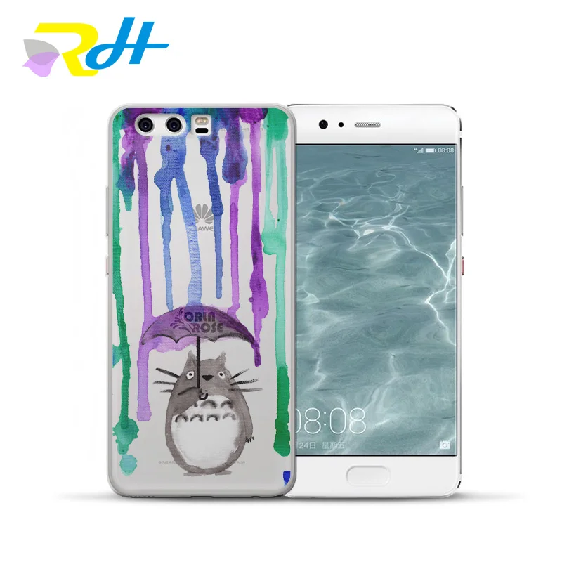 Для Huawei Y5 2017 Coque Etui МИЛЫЙ Тоторо задняя крышка телефона для Y5II Prime 2018 Y6II Y6 чехол |
