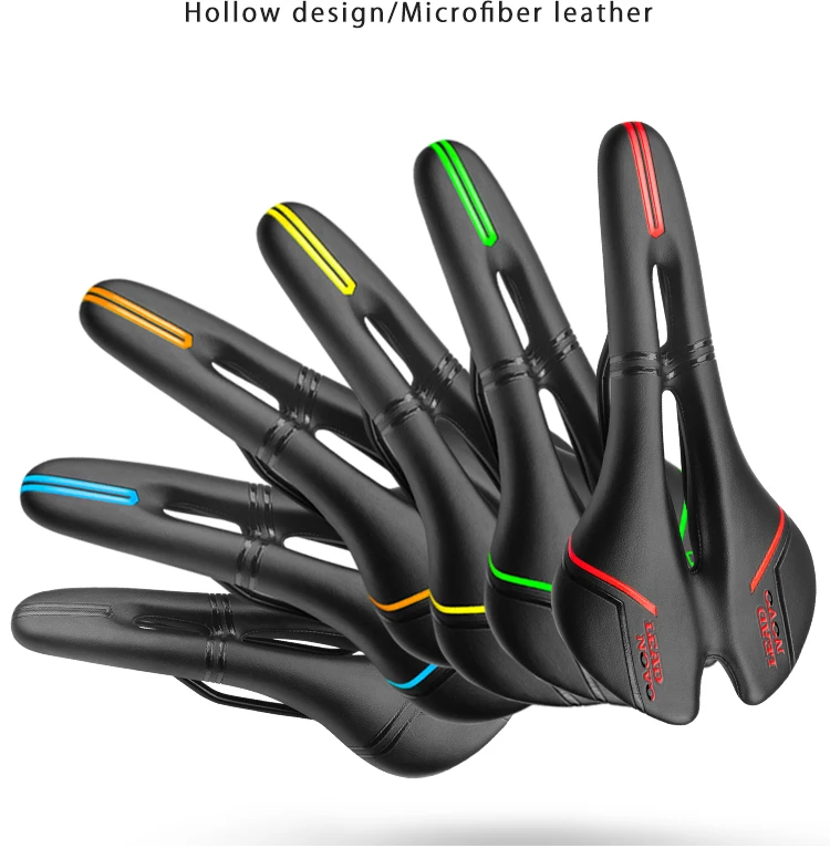 Leadnovo углерода седло искусственная кожа мягкая sillin MTB дорожный мотоцикл седло Selle Italia Велосипеды высокого качества части велосипеда