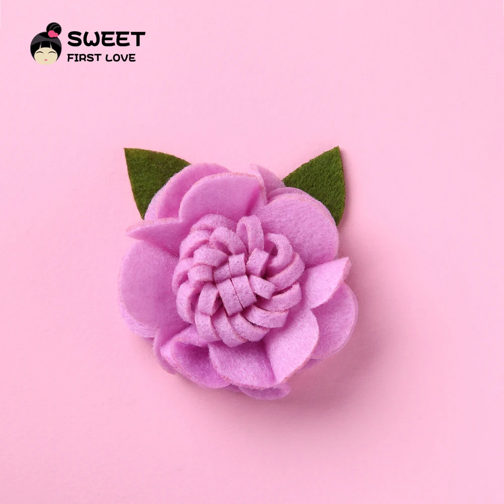 Ручные детские цветочные аксессуары для волос на резинке, индивидуальные головные уборы с цветочными повязками, яркие цветочные ободки для девочек.