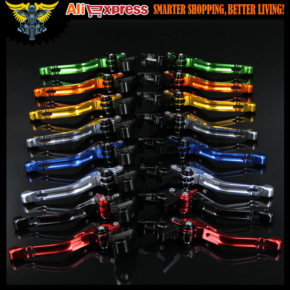 Лазерный Логотип (YZF R1) синие регулируемые Короткие Рычаги сцепления с 2 пальцами