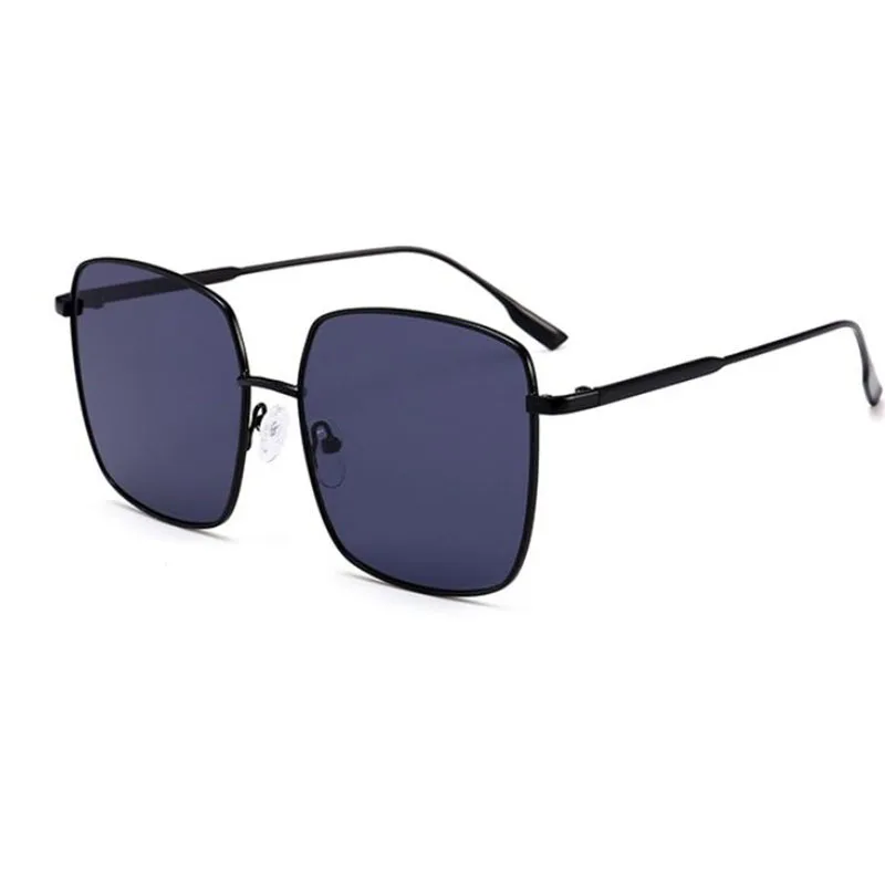 Металлические зеркальные Квадратные Солнцезащитные очки 2020 итальянский бренд