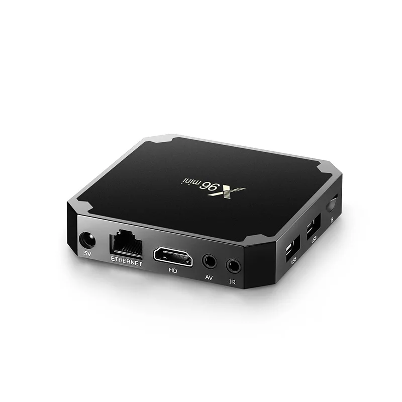 Android 7,1 Smart tv Box X96 Mini Amlogic S905W четырехъядерный процессор 2 Гб ОЗУ 16 Гб ПЗУ Смарт Мини ПК 4K потоковый медиаплеер телеприставка