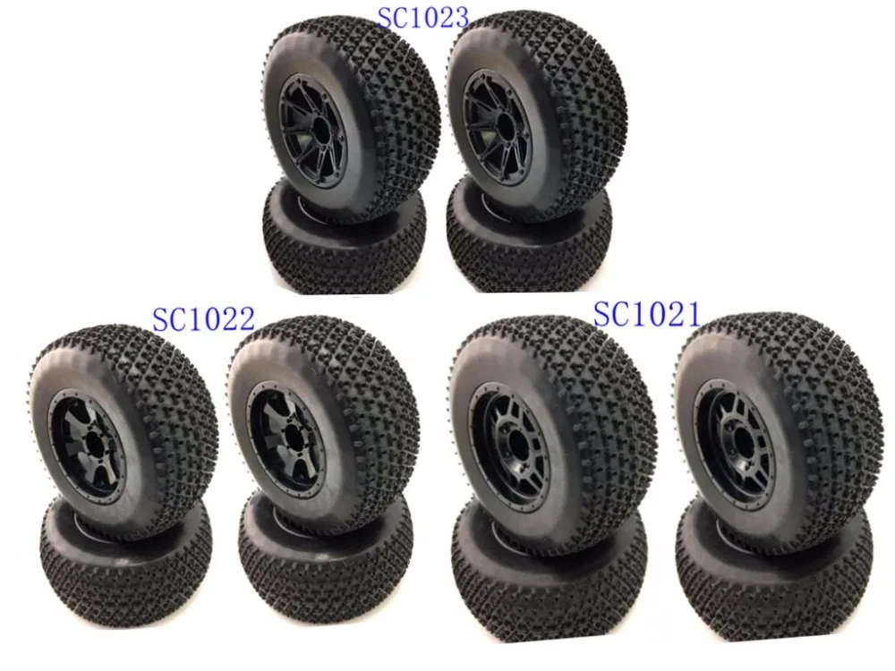 Новинка набор колес и ободов 1:10 для коротких пробежек 4 шт. HPI kyosho Tamiya Team Losi FS racing 2WD