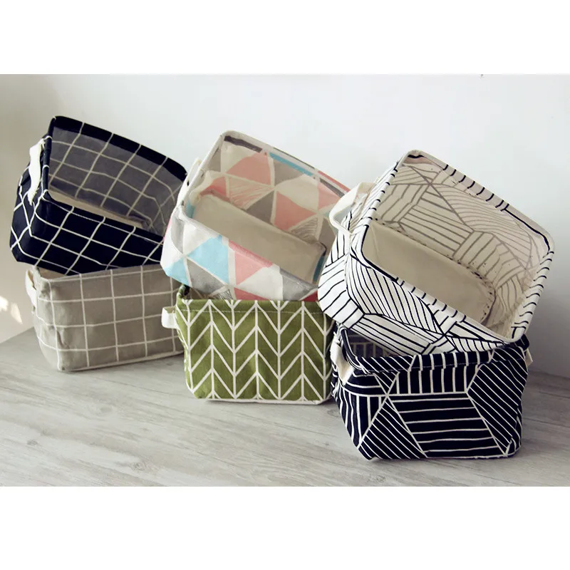 Настольная коробка для хранения в скандинавском стиле держатель клетка