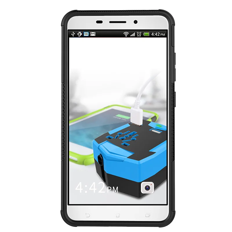 Силиконовый чехол SEASHORE + PC для Asus ZC551KL резиновый жесткий Zenfone 3 Laser