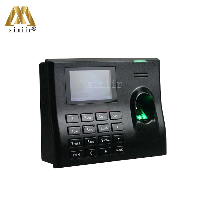 Биометрические 3 дюймов сенсорный экран UA100 linux system определение времени посещения