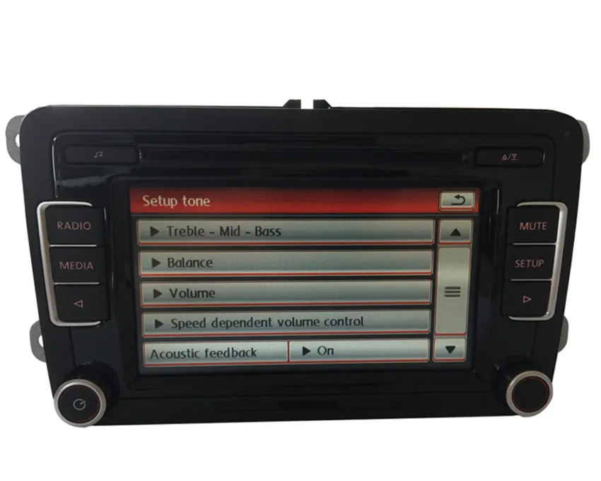 Vagbase RCD510 VW оригинальный автомобиль MP3 SD USB Радио Стерео радио с кодом для Golf 5 6 Jetta CC