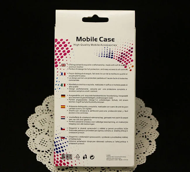 Универсальная бумажная пластиковая Розничная упаковка упаковочная коробка