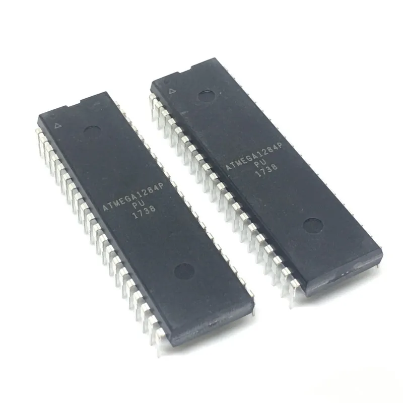 Оригинальный ATMEGA1284P PU ATMEGA1284 DIP 40|Соединители| |
