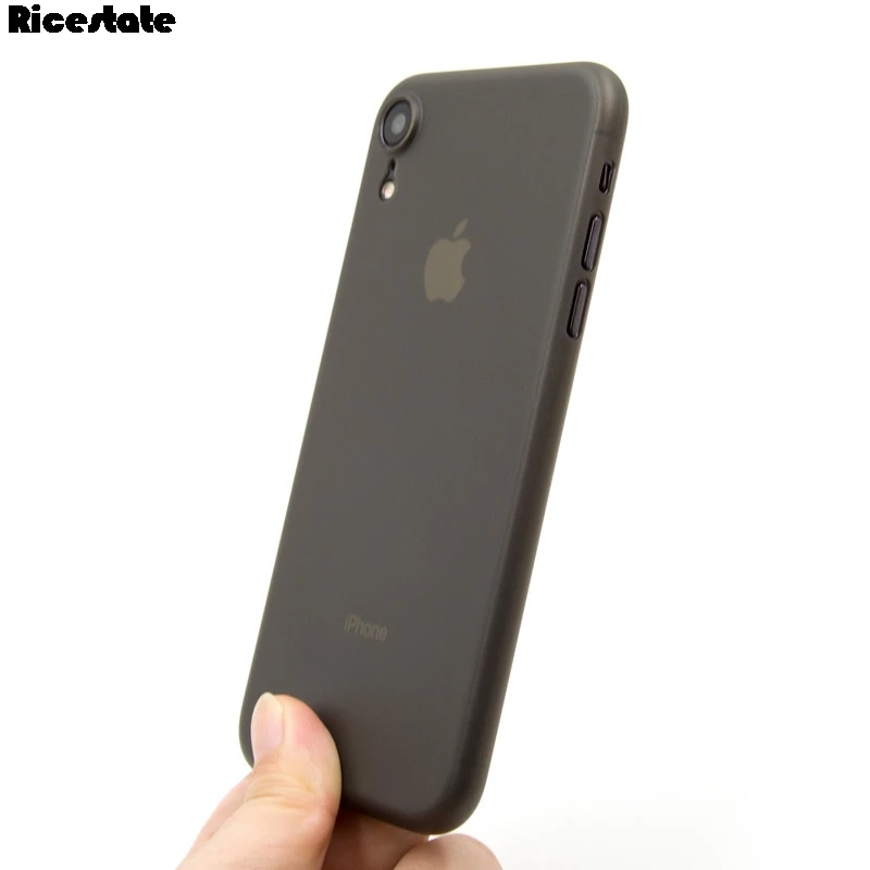 Ультратонкий матовый чехол для телефона iphone XR X R резиновая задняя крышка 6 7 8 Plus XS
