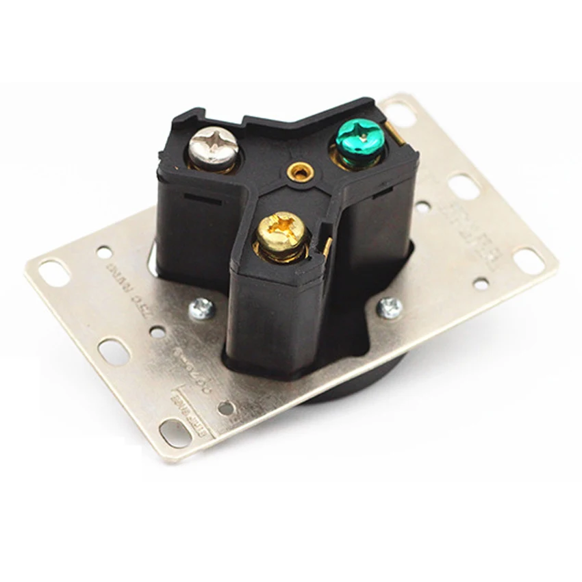 Black America 30A Nema TTRV5-30P 5-30R Американский Электрический проводной разъем | Электроника