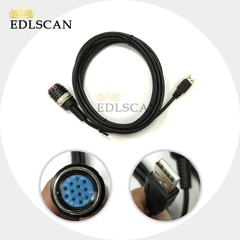 Кабель Vocom 88890304 OBDII и USB кабель 88890305 для диагностического инструмента II|Кабели