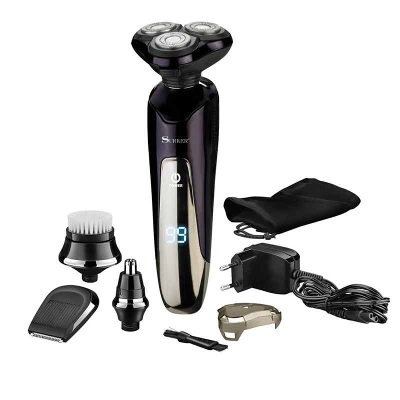 Бритва мужская аккумуляторная 4 в 1 с функцией подзарядки|Электробритвы| |