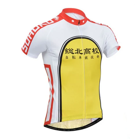 Yowamushi Педальный мужской Sohoku Велоспорт Джерси летняя Mtb велосипедная Одежда для горного велосипеда одежда для велоспорта спортивная одежда Униформа