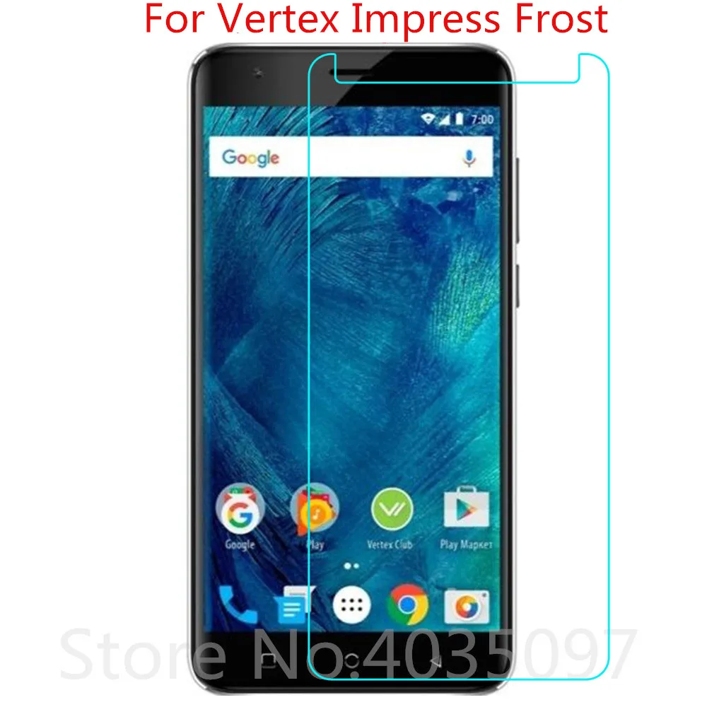 Защитное стекло закаленное 2.5D 9H для Vertex Impress Frost|Защитные стёкла и плёнки