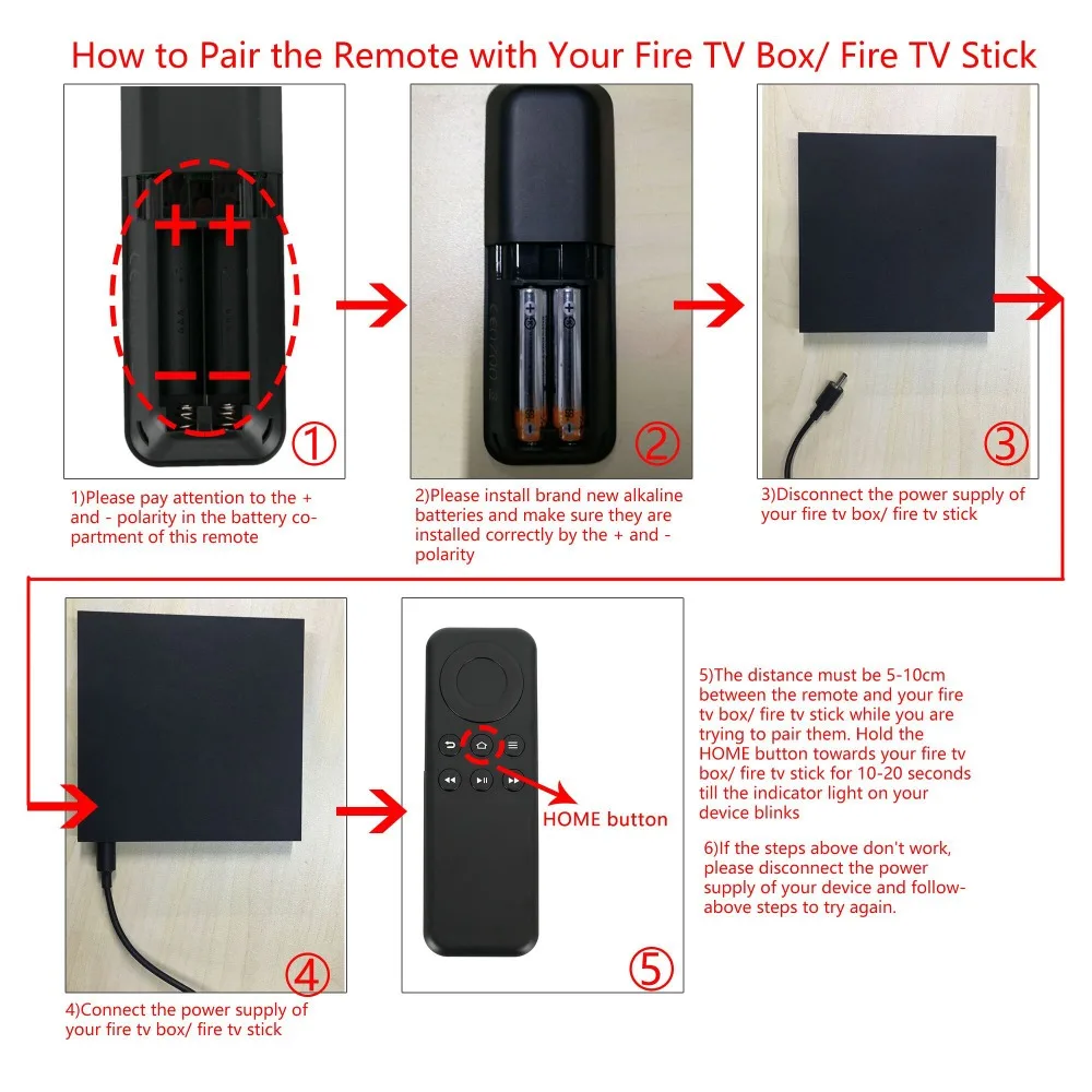 CV98LM пульт дистанционного управления для Amazon Fire tv и Fire tv Stick, не голосовой