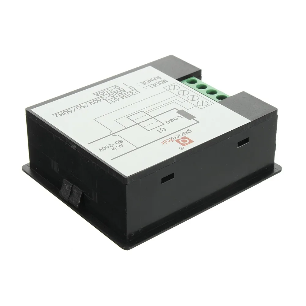 Ac80v-260v 100A цифровой Мощность счетчик энергии Напряжение тестер амперметр