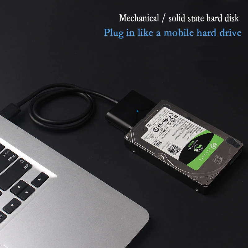 USB 3,0 на SATA 2,5/3,5 дюймовый HDD SSD жесткий диск конвертер адаптер питания кабеля