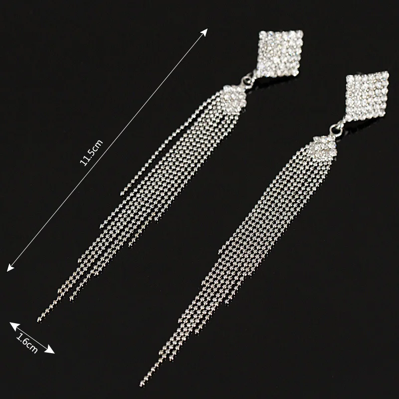 Оптовые новые ювелирные изделия посеребренные брендовые прямоугольные