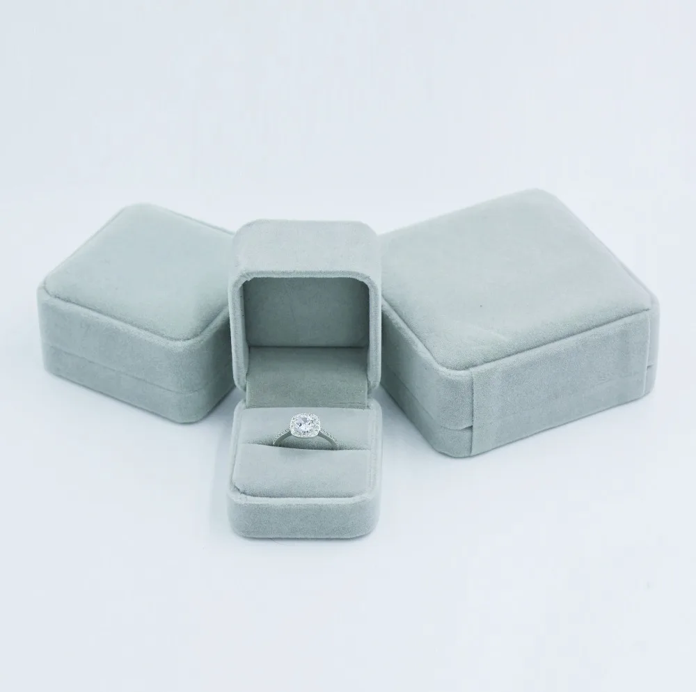 Высококачественные подарочные коробки из фланелевой ткани шкатулки для
