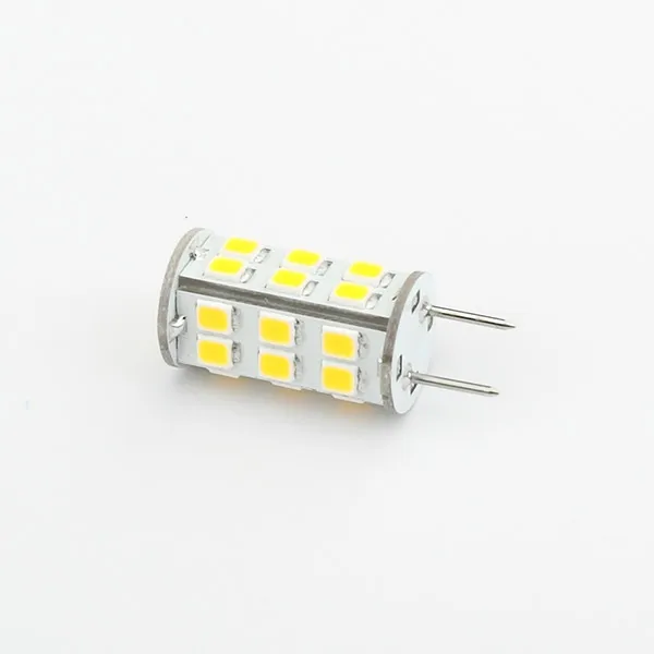 Бесплатная доставка! Светодиодная лампа G6.35 2835SMD 27 светодиодов 3500 лм широкий