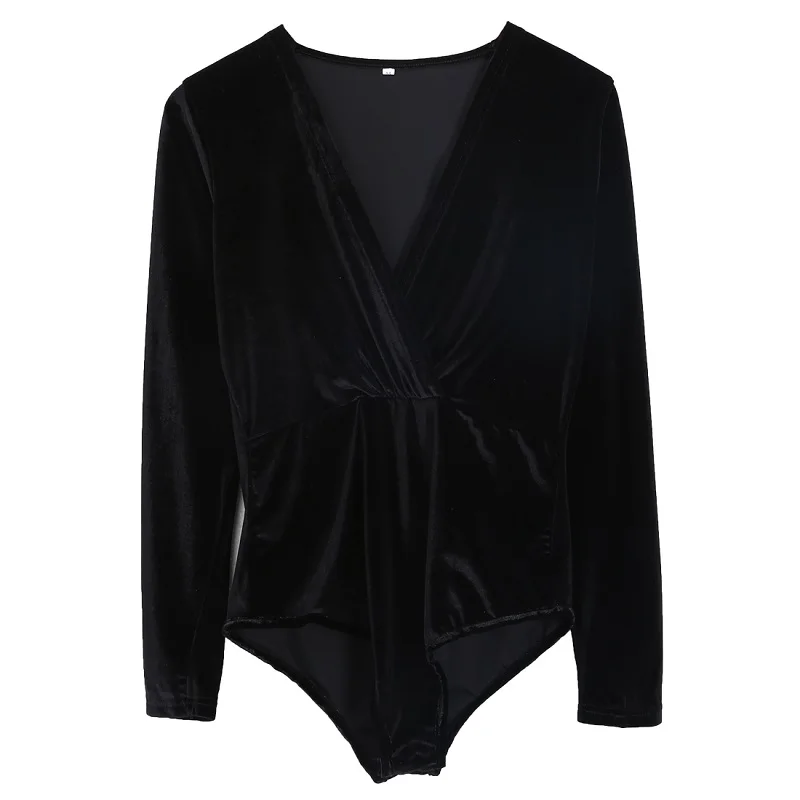 Женская бархатная блузка с глубоким V образным вырезом|shirt patch|shirt neckshirt plus |