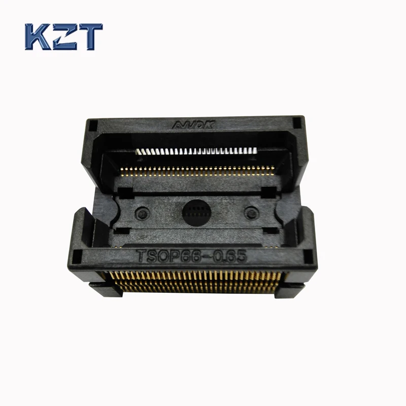 

TSOP66 Test Socket Open Top Shrapnel Chip TSOP66-0.65 IC Test Socket Double Contact Flash Programmer Adapter Conversion Block