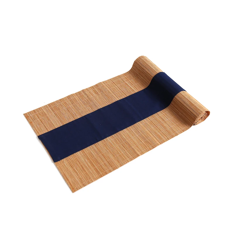 

PINNY Chinese Kung Fu Bamboo Tea Mats Vintage Tea Table Mat Chinese Style Table Decoration Accessories Tea Set Place Mats