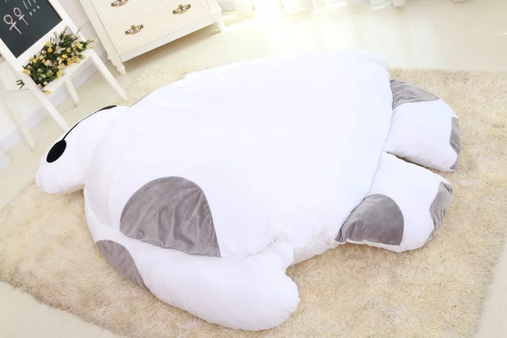 Супер большой мультфильм Baymax гигантский плюшевый с наполнителем Большой Герой 6 мягкие игрушки ленивый диван кровать татами кровать totoro Beanbag коврик пол матрас