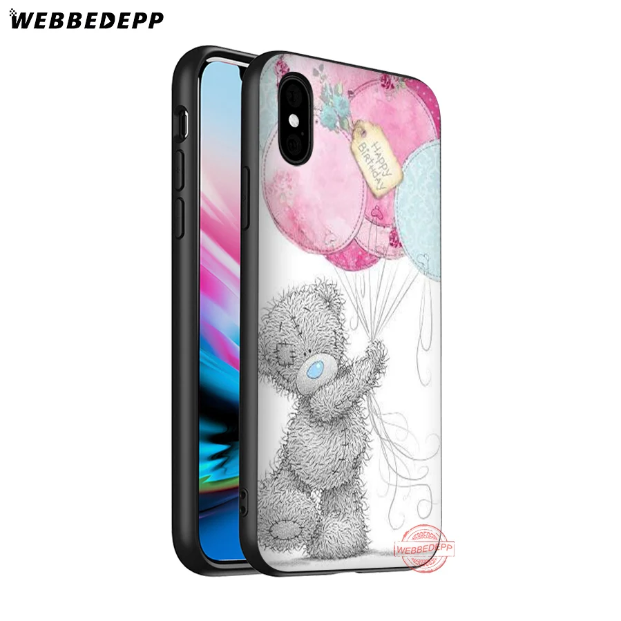 Мягкий силиконовый чехол WEBBEDEPP Tatty Teddy Me To You Bear для iPhone 8 7 6S 6 Plus 11 Pro XS Max XR X 5 5S SE |