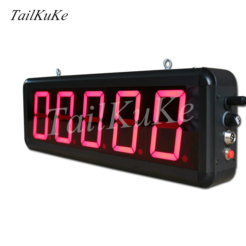 Сборочная линия светодиодный Большой экран пять счетчик цифрового дисплея